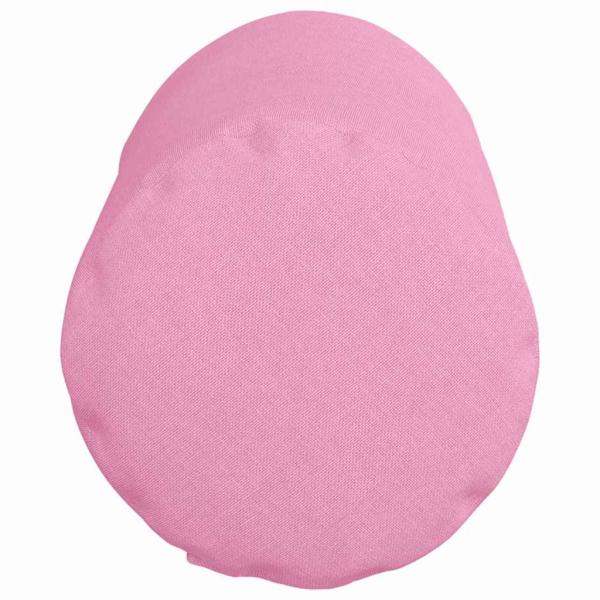 Bolsterkissen 2 pcs Rosa Ø 15 x 40 cm Stoff