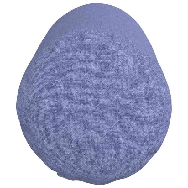 Bolsterkissen 2 pcs Jeans blau Ø 25 x 70 cm Stoff