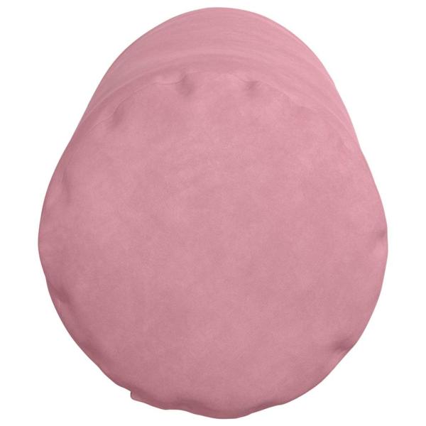 Bolsterkissen 2 pcs Rosa Ø 25 x 70 cm Cordstoff