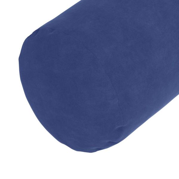 Bolsterkissen 2 Stück Polizeiblau Ø 25 x 70 cm Cordstoff