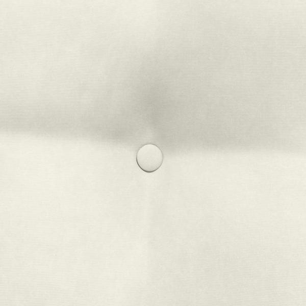 Rücken Kissen Creme 45 x 24 x 50 cm Samt