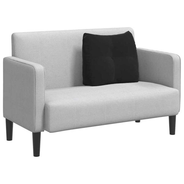 Rücken Kissen Schwarz 60 x 24 x 50 cm Samt