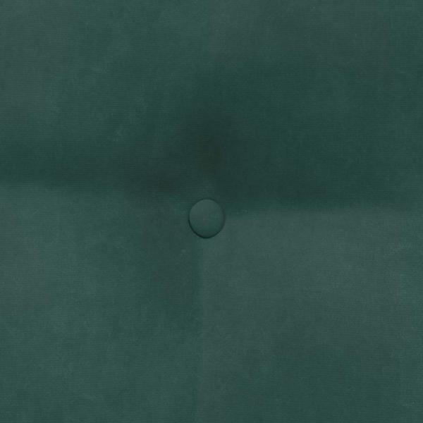 Rücken Kissen Dunkelgrün 80 x 24 x 50 cm Samt