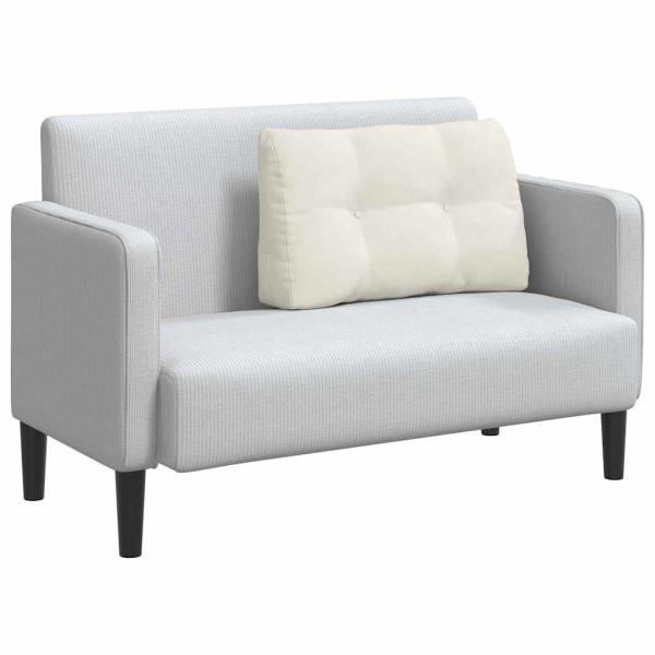 Rücken Kissen Creme 80 x 24 x 50 cm Samt