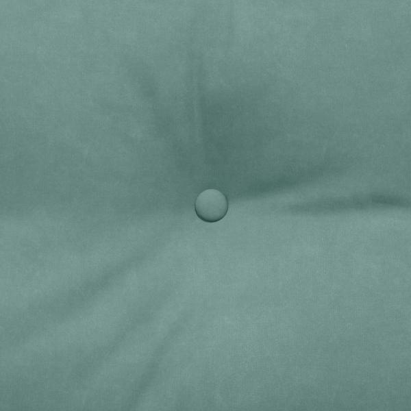 Rücken Kissen Meergrün 180 x 24 x 50 cm Samt