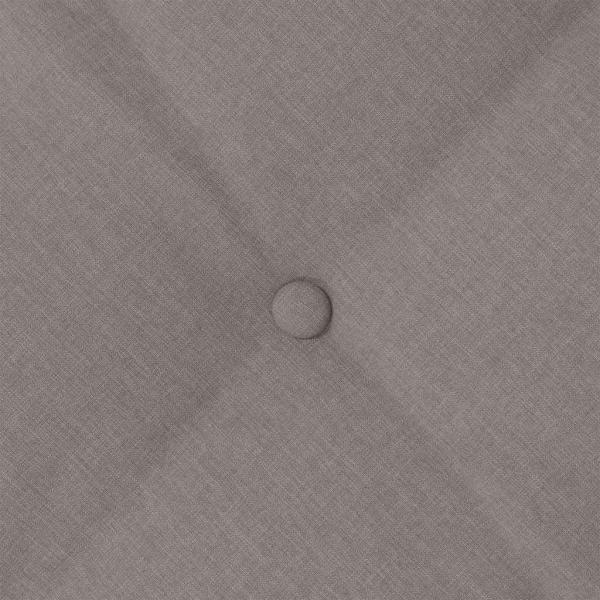 Rücken Kissen Taupe 50 x 19 x 45 cm Stoff