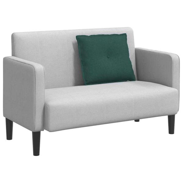 Rücken Kissen Dunkelgrün 60 x 19 x 50 cm Stoff