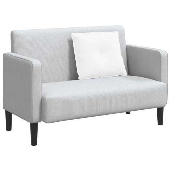 Rücken Kissen Weiß 60 x 19 x 50 cm Stoff