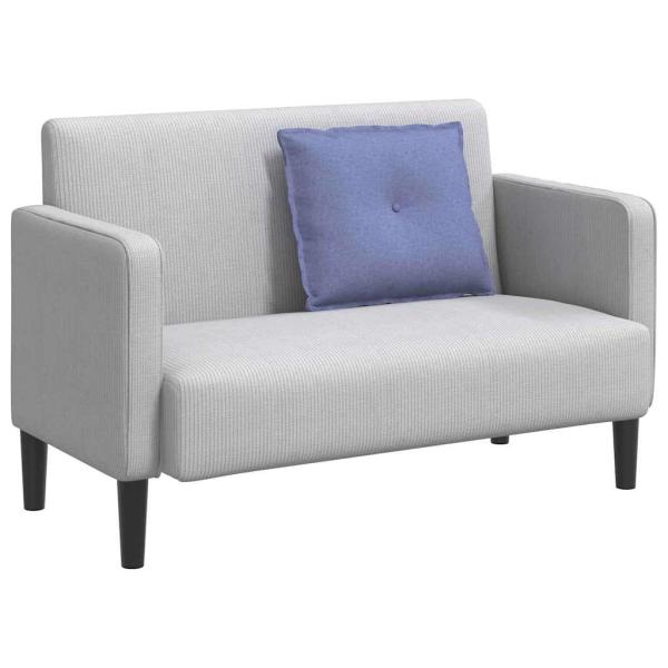 Rücken Kissen Jeans blau 60 x 19 x 50 cm Stoff