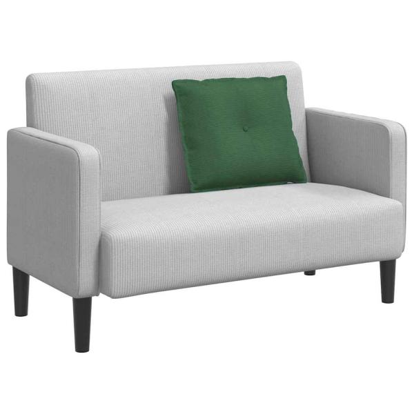 Rücken Kissen Dschungelgrün 60 x 50 cm Cordstoff