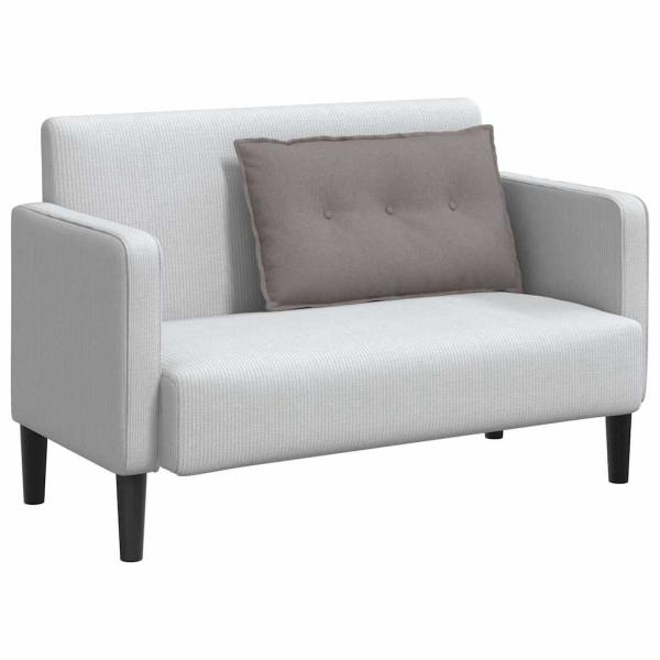 Rücken Kissen Taupe 80 x 19 x 50 cm Stoff