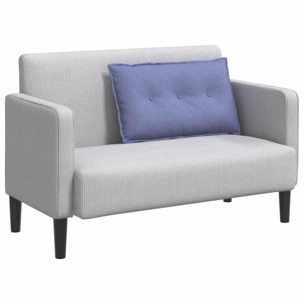 Rücken Kissen Jeans blau 80 x 19 x 50 cm Stoff
