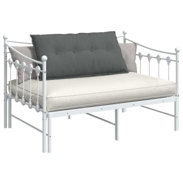 Rücken Kissen Dunkelgrau 100 x 19 x 50 cm Stoff