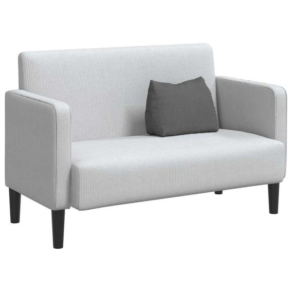 Rücken Kissen Dunkelgrau 45 x 20 x 35 cm Stoff