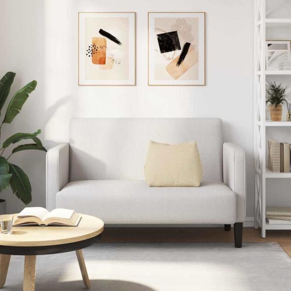 Rücken Kissen Creme 45 x 20 x 35 cm Stoff