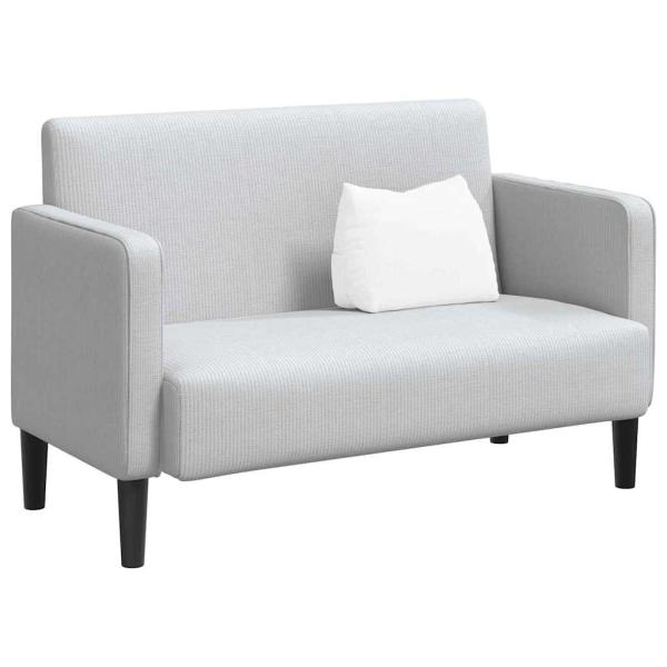 Rücken Kissen Weiß 45 x 20 x 35 cm Stoff