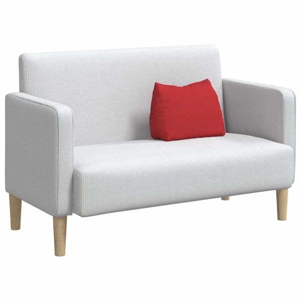 Rücken Kissen Rot 45 x 20 x 35 cm Stoff