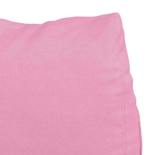 Rückenkissen Rosa 45 x 20 x 35 cm Stoff