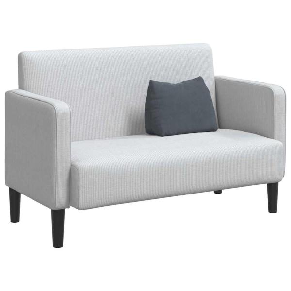 Rücken Kissen Dunkelgrau 45 x 20 x 35 cm Cordstoff