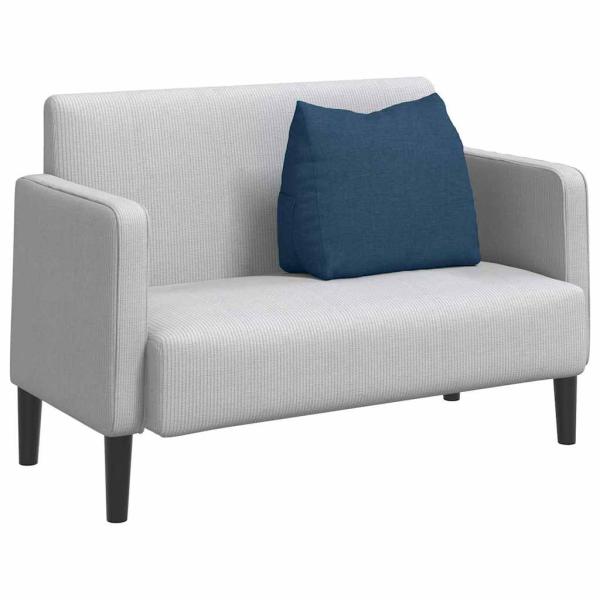 Rücken Kissen Blau 60 x 20 x 50 cm Stoff