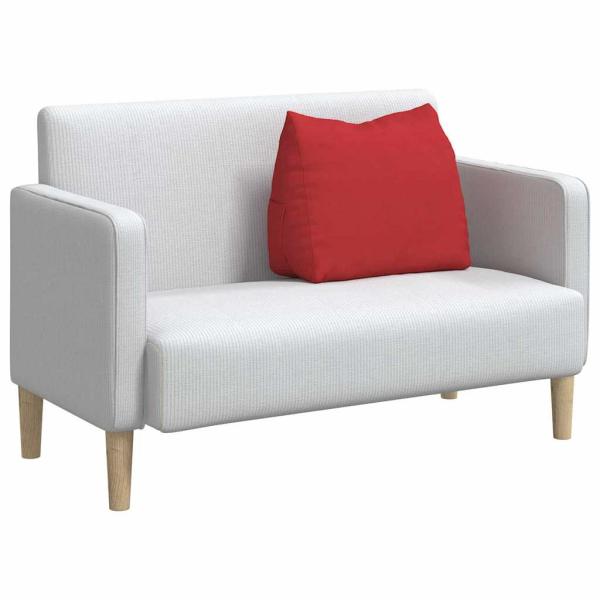Rücken Kissen Rot 60 x 20 x 50 cm Stoff