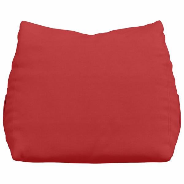 Rücken Kissen Rot 60 x 20 x 50 cm Stoff