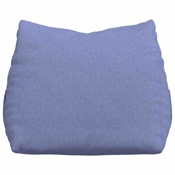 Rücken Kissen Jeans blau 60 x 20 x 50 cm Stoff