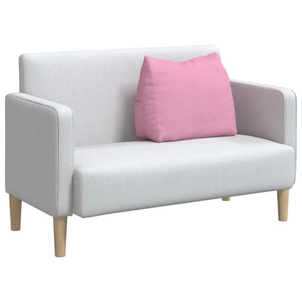 Rückenkissen Rosa 60 x 20 x 50 cm Stoff