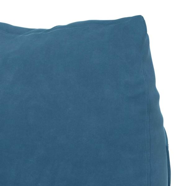 Rücken Kissen Blau 60 x 20 x 50 cm Cordstoff