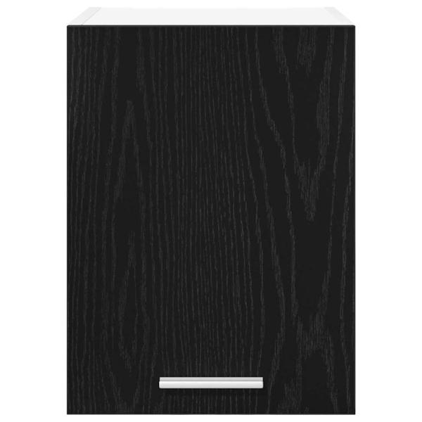 Hängeschrank Riga 2 pcs Schwarze Eiche und Weiß 30 x 31 x 40 cm