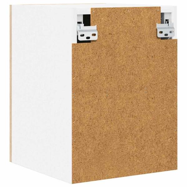 Hängeschrank mit Tür Riga Sonoma-Eiche und Weiß 30 x 31 x 40 cm