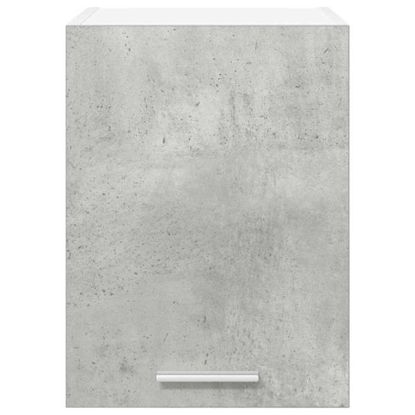 Hängeschrank mit Regal Riga Betongrau und Weiß 30 x 31 x 40 cm