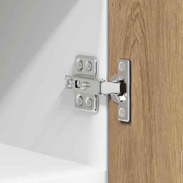 Hängeschrank Riga 2 pcs Artisan-Eiche und Weiß 30 x 31 x 40 cm