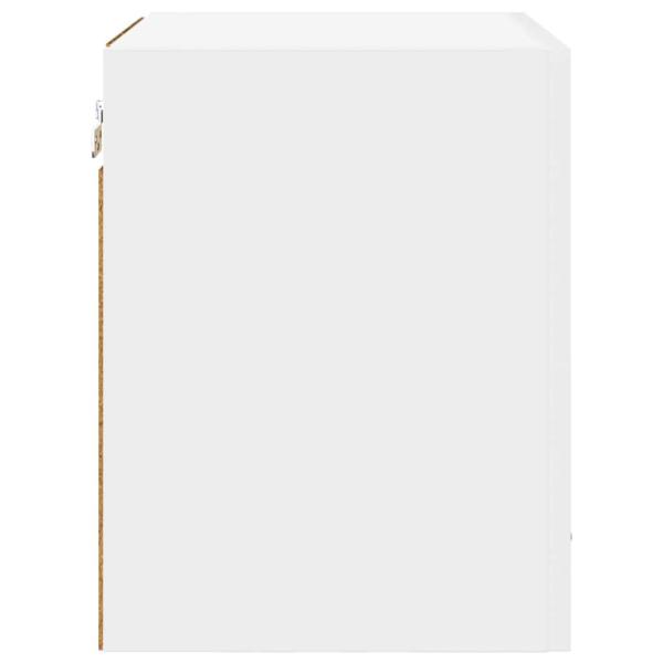Hängeschrank mit Regal Riga Weiß 40 x 31 x 40 cm Holzwerkstoff