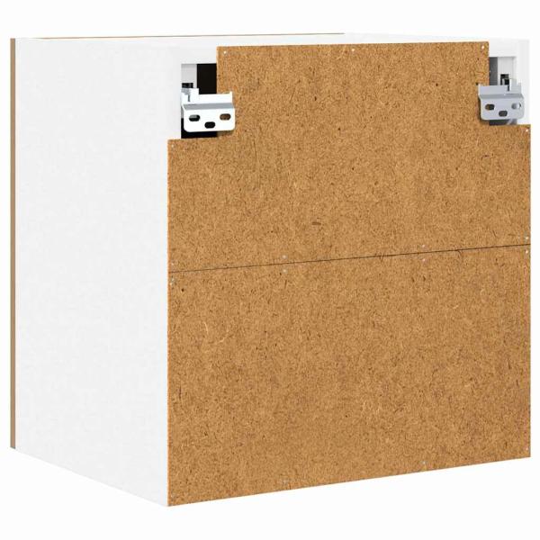 Hängeschrank Riga Artisan-Eiche und Weiß 40 x 31 x 40 cm