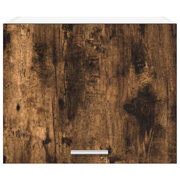 Hängeschrank Riga Geräucherte Eiche und Weiß 50 x 31 x 40 cm