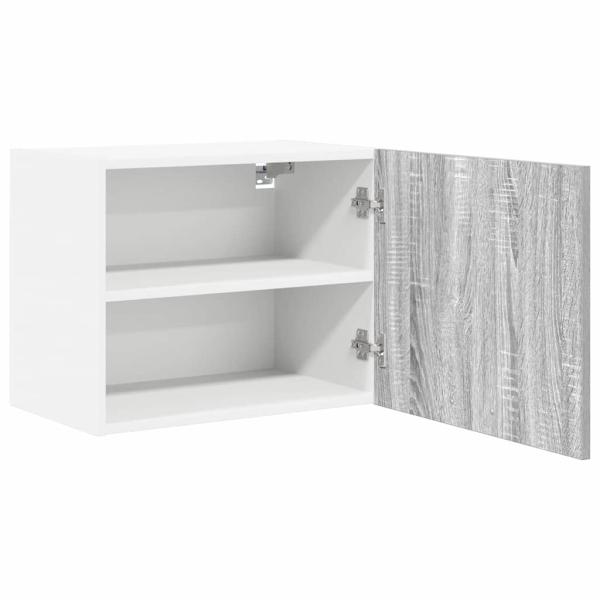 Hängeschrank Riga 2 pcs Grau Sonoma und Weiß 50 x 31 x 40 cm