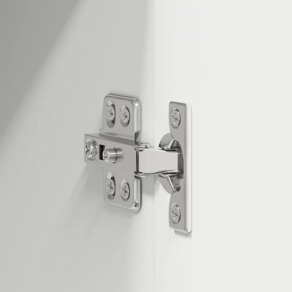 Hängeschrank Riga 2 pcs Weiß 60 x 31 x 40 cm Holzwerkstoff