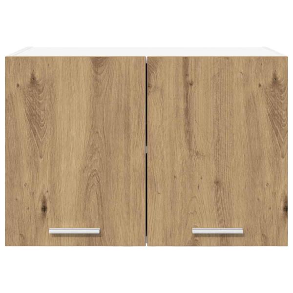 Hängeschrank Riga Artisan-Eiche und Weiß 60 x 31 x 40 cm