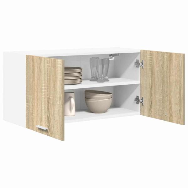 Hängeschrank Riga Sonoma-Eiche 80 x 31 x 40 cm Holzwerkstoff