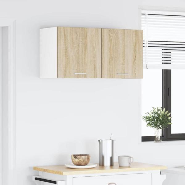 Hängeschrank Riga Sonoma-Eiche 80 x 31 x 40 cm Holzwerkstoff