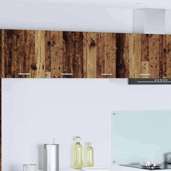 ARDEBO.de - Hängeschrank mit Tür Riga Altholz 80 x 31 x 40 cm Holzwerkstoff