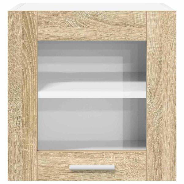 Hängeschrank mit Regal Riga 2 pcs Sonoma-Eiche 40 x 31 x 40 cm