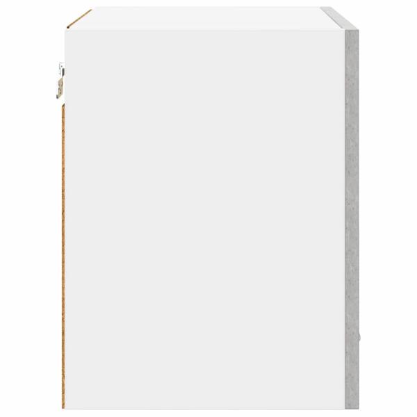 Hängeschrank Riga Beton Grau 40 x 31 x 40 cm Holzwerkstoff