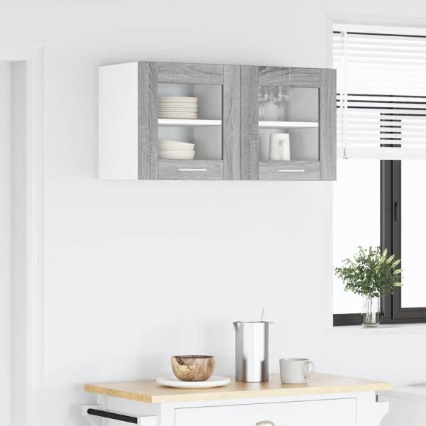 Hängeschrank Riga Graues Sonoma 40 x 31 x 40 cm Holzwerkstoff
