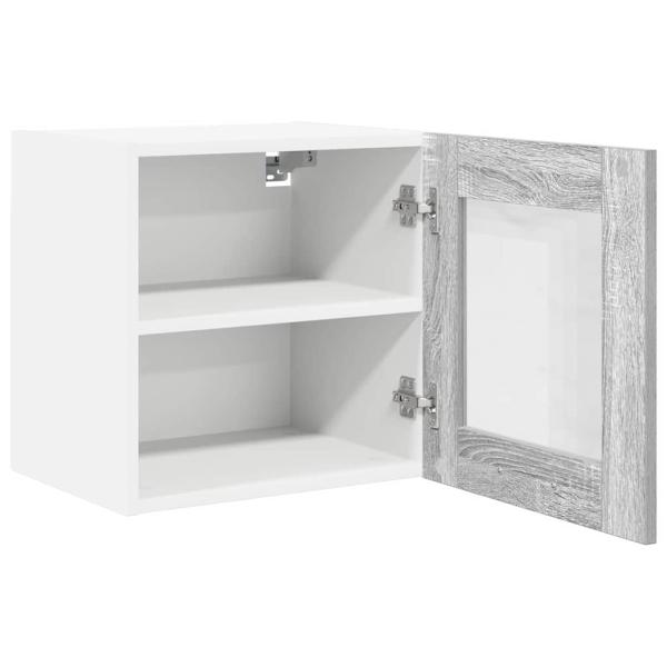 Hängeschrank Riga Graues Sonoma 40 x 31 x 40 cm Holzwerkstoff