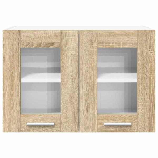 Hängeschrank mit Regal Riga 2 pcs Sonoma-Eiche 60 x 31 x 40 cm