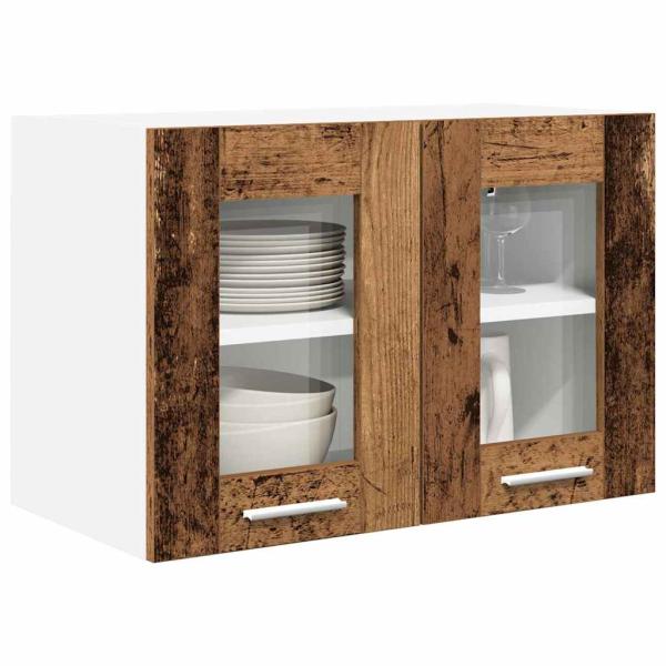Hängeschrank Riga 2 pcs Altholz 60 x 31 x 40 cm Holzwerkstoff