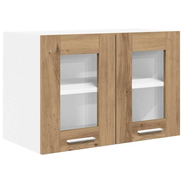 Hängeschrank mit Regal Riga 2 pcs Artisan-Eiche 60 x 31 x 40 cm