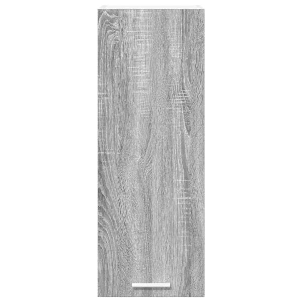 Hängeschrank Riga 2 pcs Grau Sonoma und Weiß 30 x 31 x 80 cm